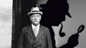 El médico y literato Arthur Conan Doyle, creador del personaje de Sherlock Holmes.