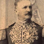 El General Baquedano y su caballo Diamante: Esta foto inspiró su famosa estatua