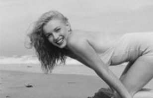 Marilyn Monroe: Sus fotos desayunando en la cama y en la playa a los 19 a&ntilde;os