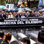 Marcha del Silencio: Multitudinario y emotivo homenaje al fiscal Nisman