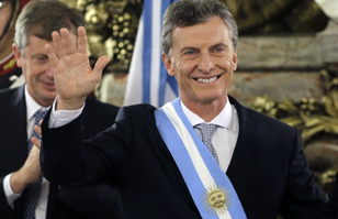 Macri asume como Presidente de Argentina Fotos de su llegada al poder