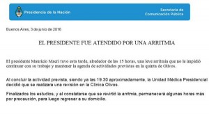 Presidente Macri
