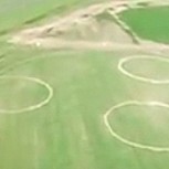 Investigan la aparición de extraños círculos en campos cercanos a Buenos Aires