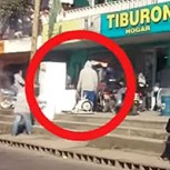 Filmaban escenas de saqueos para una película, un hombre pensó que era cierto y pasó a robar
