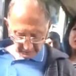 Detienen a anciano por abuso sexual contra una pasajera en pleno transporte público