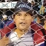 Fanático se escapa del hospital vendado y con suero para ver a su equipo de fútbol