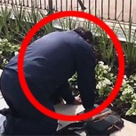 Insólita protesta: Hombre rezó frente a la Casa Rosada en Argentina para detener alza del dólar