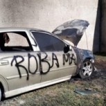 Incendiaron su auto por error acusándole de “roba maridos”: Insultos y amenazas a una persona inocente