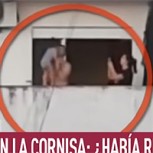 Padres hicieron caminar a su hija por la cornisa de un séptimo piso y todo quedó grabado en un video