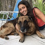 Joven se tomó fotos con su perro y terminó de la peor forma: La mordió en el rostro