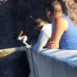 Video: Hombre desafía la muerte y salta desde más de 100 metros en una represa
