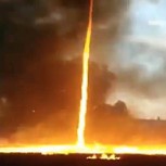 Remolinos de fuego: Fenómeno que asusta a la población azota el litoral norte de Argentina