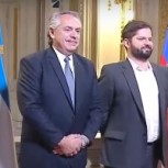 Presidente de Chile Gabriel Boric fue recibido por su par argentino con fastuosa ceremonia