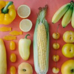 Fiesta de color en las fotos de alimentos y plantas de Emily Blincoe