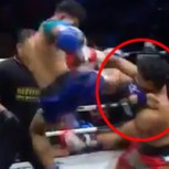 Boxeador tailandés noqueó a su rival con acrobático rodillazo en el rostro y cuello