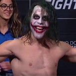 Peleador se disfraza del “Joker” de Heath Ledger: Perdió contra su propio Batman