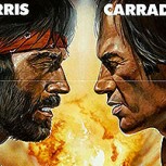 La épica pelea entre Chuck Norris y David Carradine que se transformó en un clásico del cine