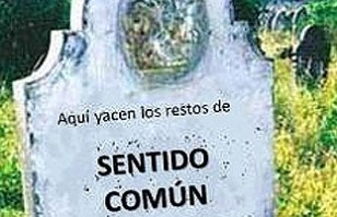 La muerte de Sentido Común: Genial carta que explica por 