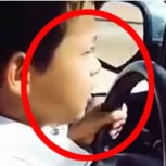 Niño de 10 años maneja auto a 200 kilómetros por hora: Indignación en redes sociales