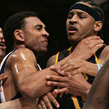 Peleas en la NBA: impactantes agresiones