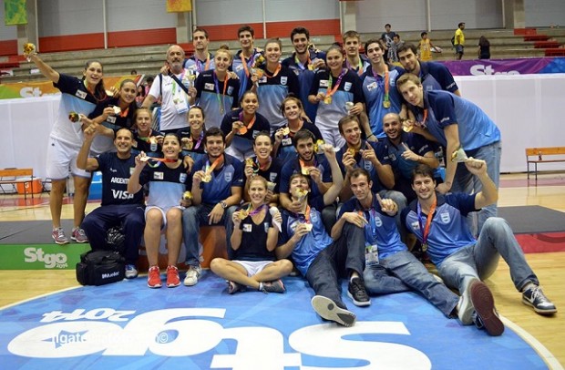 Argentina Oro y Chile Plata en el básquetbol de los juegos ODESUR