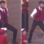 Acomodador baila como un campeón en partido de los Houston Rockets y todos lo celebran