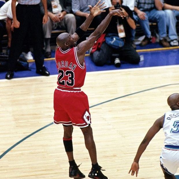 Último tiro Michael Jordan