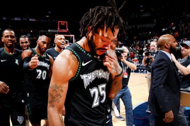 Derrick Rose brilla en una mágica: 50 puntos frente a los Utah Jazz