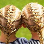 Furor en Instagram por originales peinados con trenzas para niñas