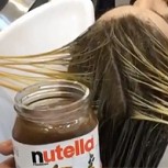Mujer se tiñó el pelo con Nutella y leche condensada: el resultado se ha vuelto viral