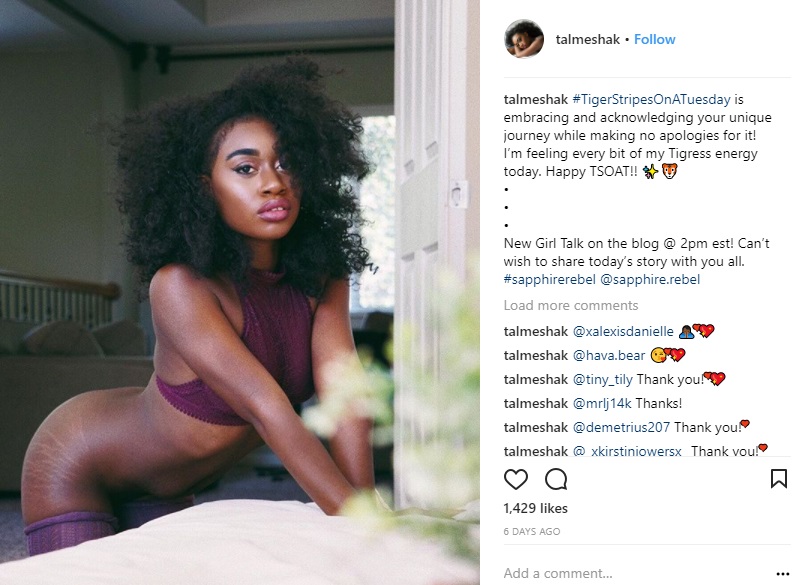 Talmesha Jones estrías