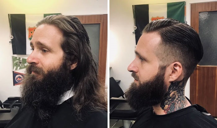 hombres con barba antes y despues 5