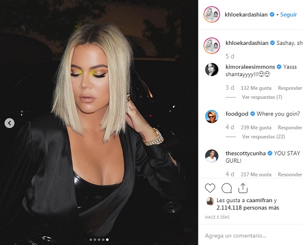 khloe kardashian corte de cabello 2019