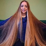 “Rapunzel” existe en la vida real: Estas son sus sorprendentes fotos tras 5 años sin cortarse el pelo