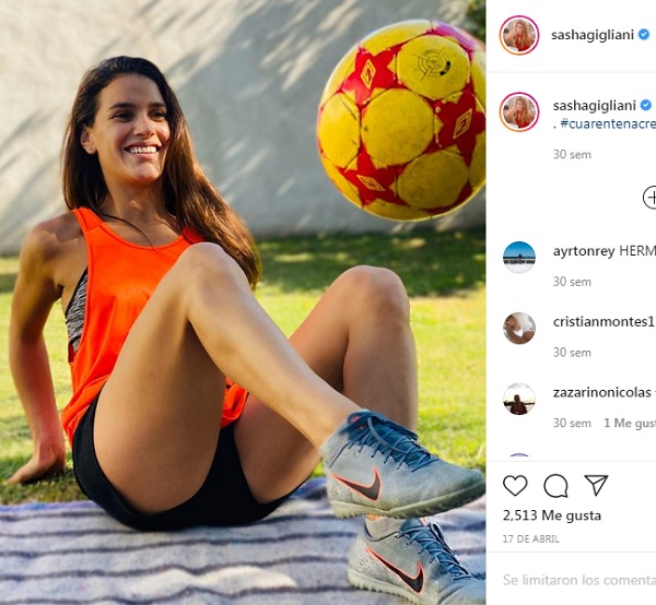 sasha gigliani reina de belleza y futbolista 3