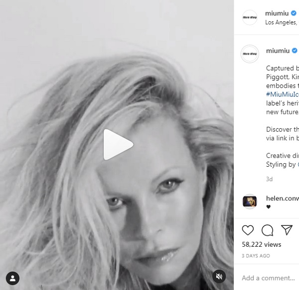 kim basinger modelo miu miu 2020 3