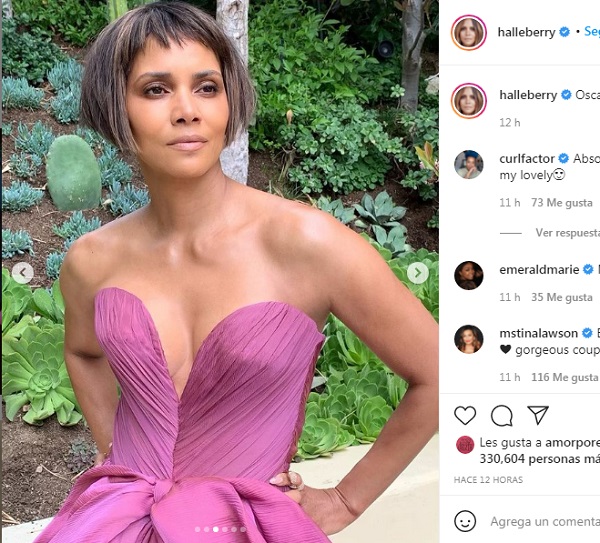 halle berry corte de pelo oscars 2021