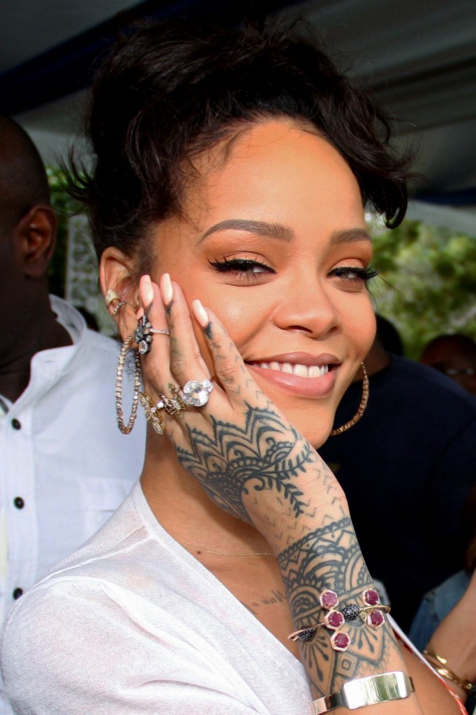 tiny tattoos rihanna
