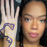 Mujer con vitiligo convierte su cuerpo en una obra de arte: Usuarios de las redes la aplauden
