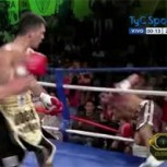 Estrepitoso nocaut tira fuera del ring a un boxeador argentino