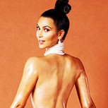 Imagen original muestra cuál es la verdadera cintura de Kim Kardashian sin Photoshop