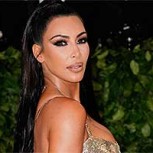 Kim Kardashian elige osado vestuario para provocadora aparición en una fiesta