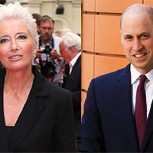 Emma Thompson quiso besar al príncipe William en medio de una ceremonia con riguroso protocolo
