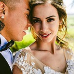 Esposa de Eduardo Vargas posa con avanzado embarazo y recoge comentarios por calidad artística de la foto