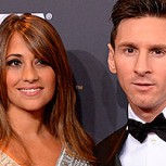 Messi y el gesto con Mateo durante un juego que generó una mirada de Antonela Roccuzzo