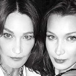 El gran parecido entre Carla Bruni y Bella Hadid: Mira sus fotos y compáralas