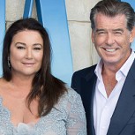 Pierce Brosnan realizó aplaudida defensa de su mujer luego de inauditas críticas que recibió por su figura