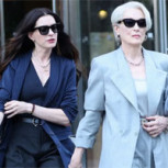 Anne Hathaway y Meryl Streep “se roban” las miradas en evento de “El Diablo Viste a la Moda 2″