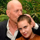 Bruce Willis estuvo en la boda de su hija Tallulah emocionando a sus fans, por su avanzada enfermedad