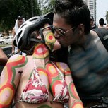 Cicletada nudista en Perú: “Desnudos por las calles” para fomentar la bicicleta